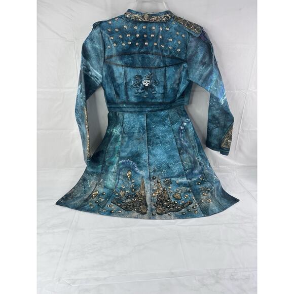 Disney Store Descendants Uma Faux Leather Jacket 9/10 Halloween Costume Cosplay - Picture 2 of 10